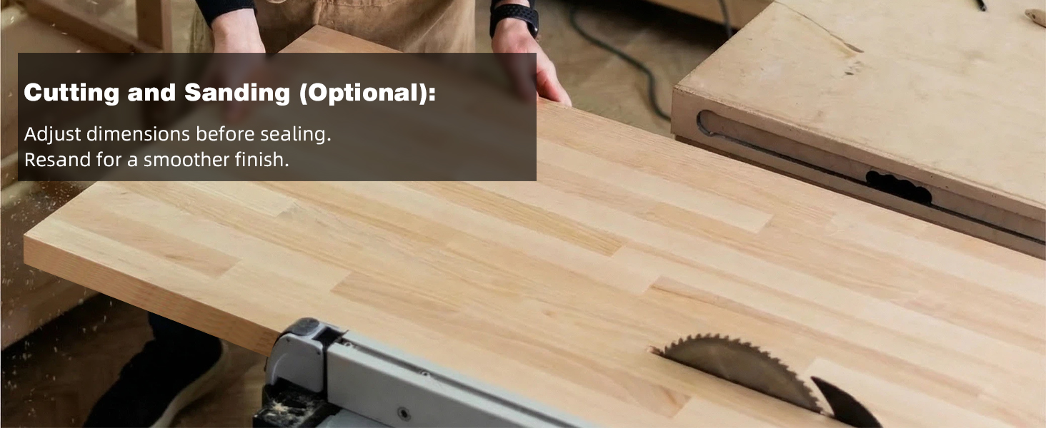 butcher block table top