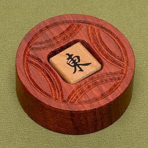 Wooden Mahjong Game Wind Indicator / Bettor