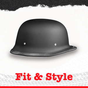 German helmet fits and style