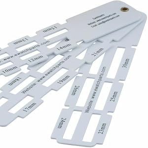 watch band and lug measuring ruler