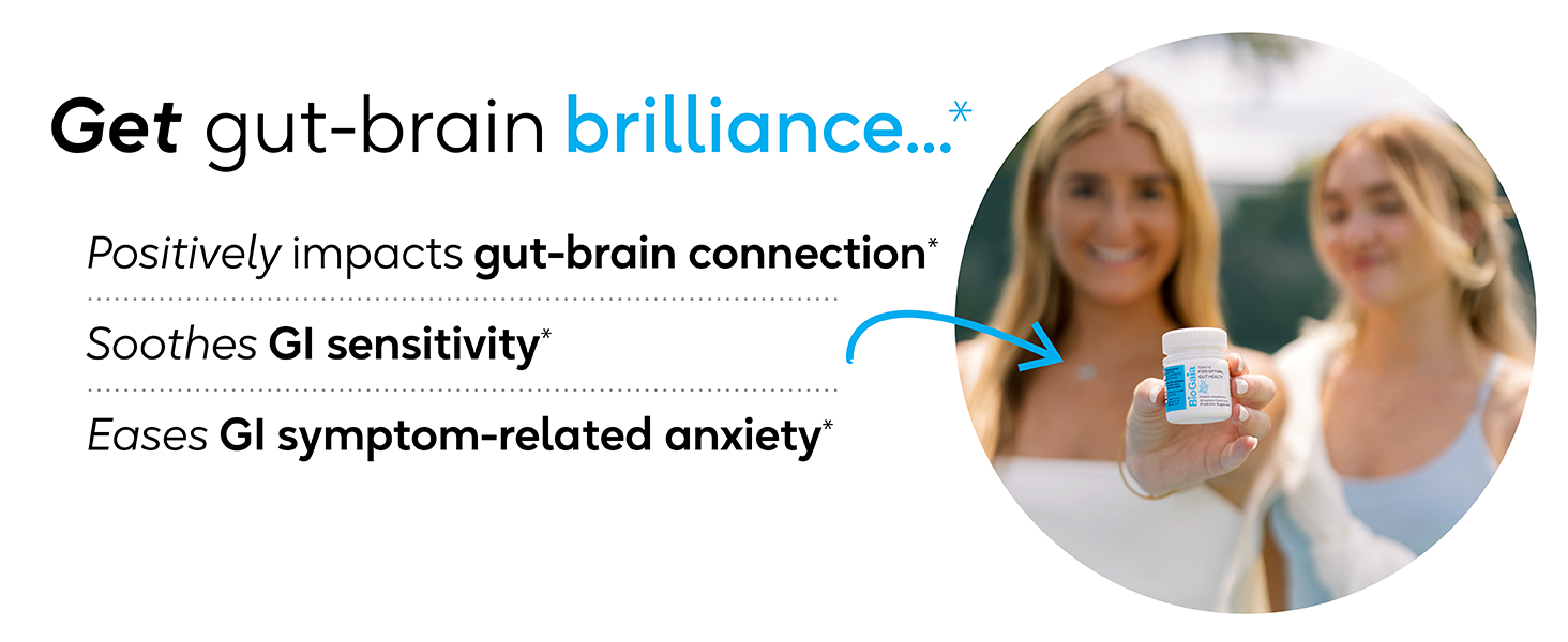 Eases GI symptom-related anxiety