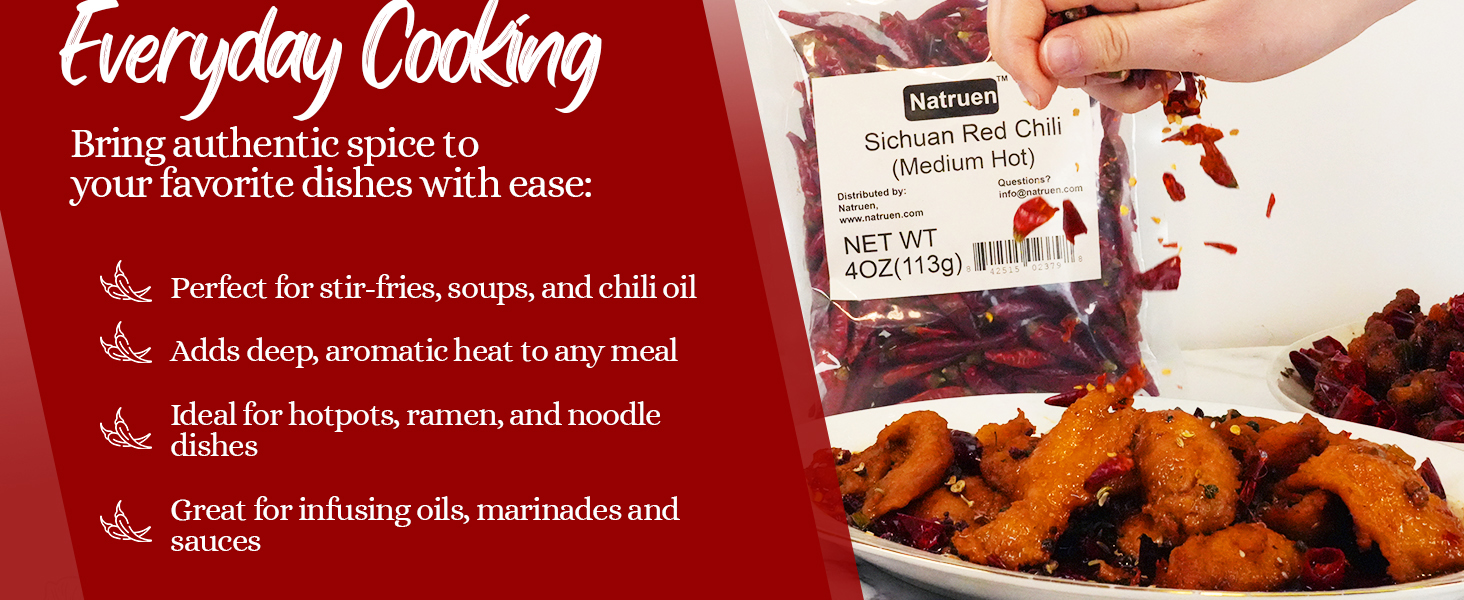 Sichuan Red Chili Medium Hot