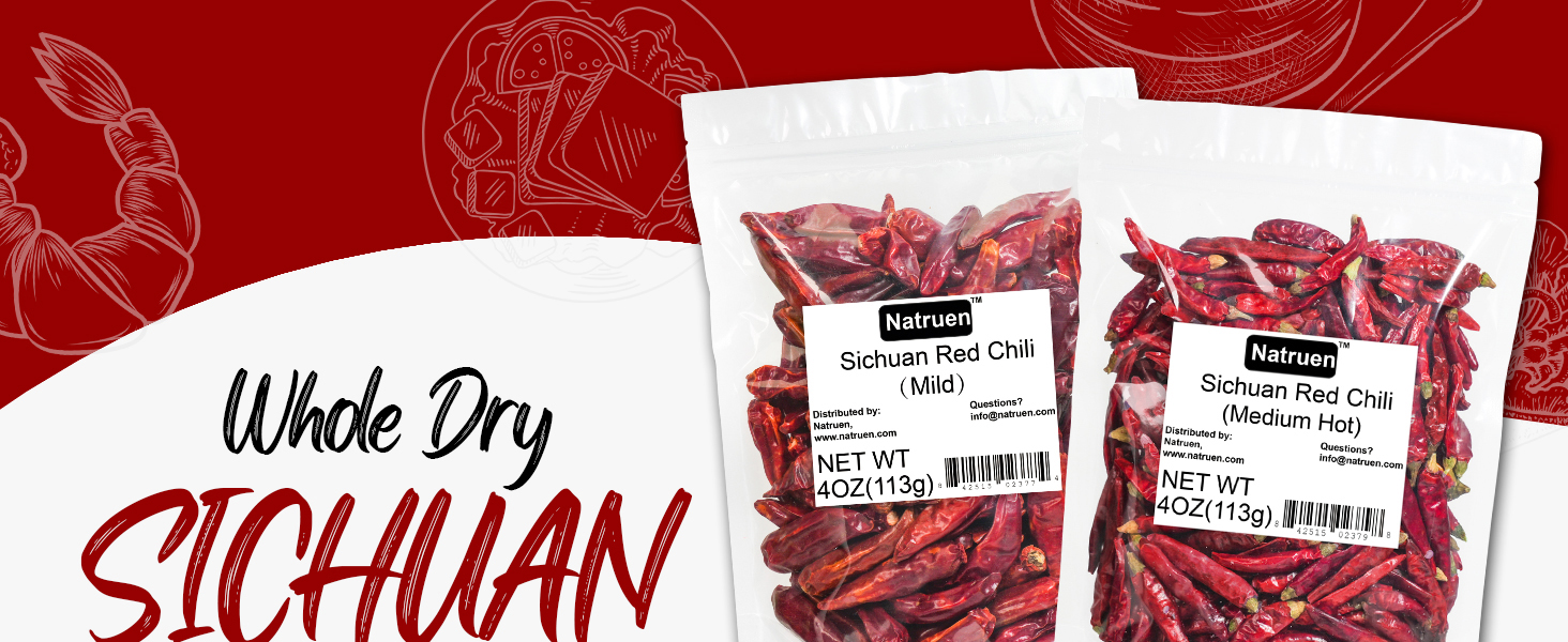 Sichuan Red Chili Medium Hot