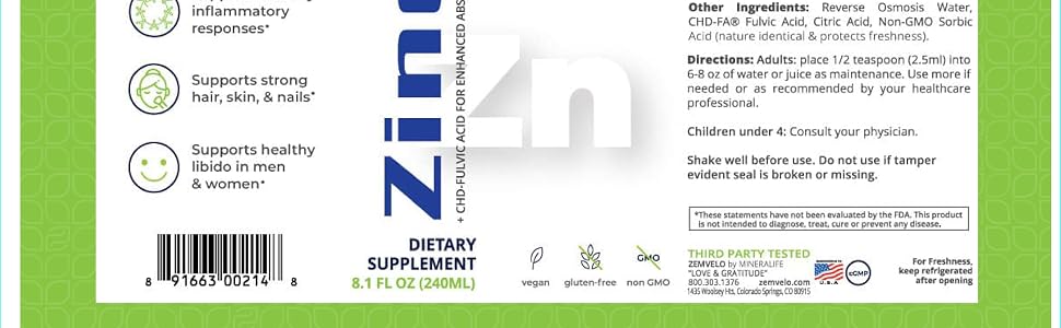 Zinc