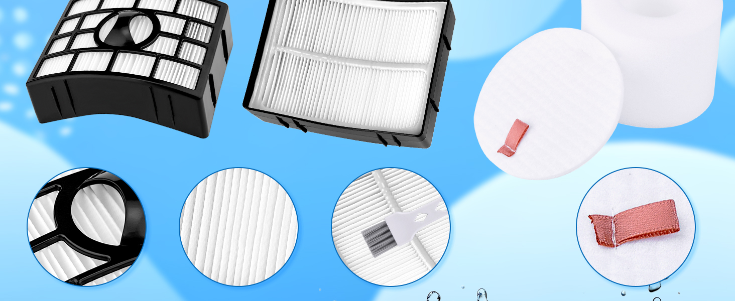 Leadaybetter NV752 AZ1002 Filter Replacement for Shark