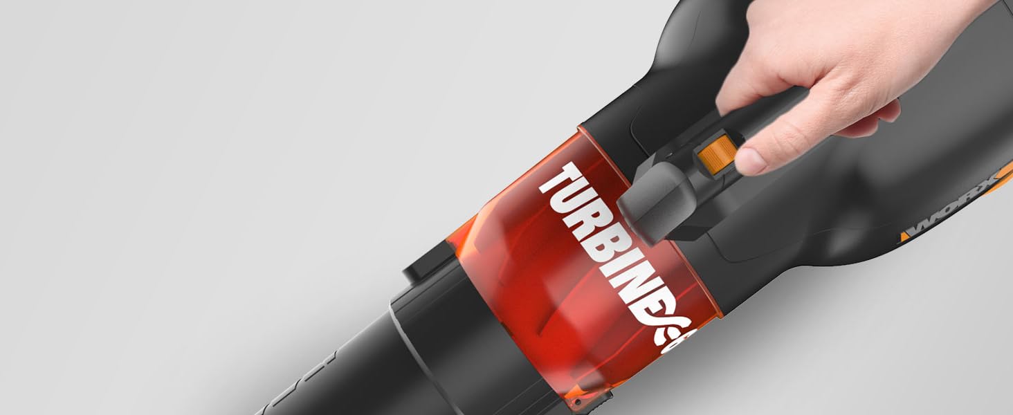 WORX WG520 Corded Leaf Blower - Variable Speed Control