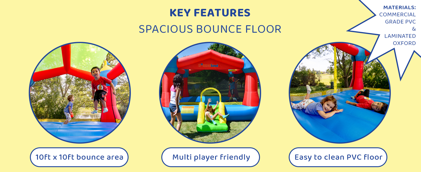 bounceland party castle bounce house