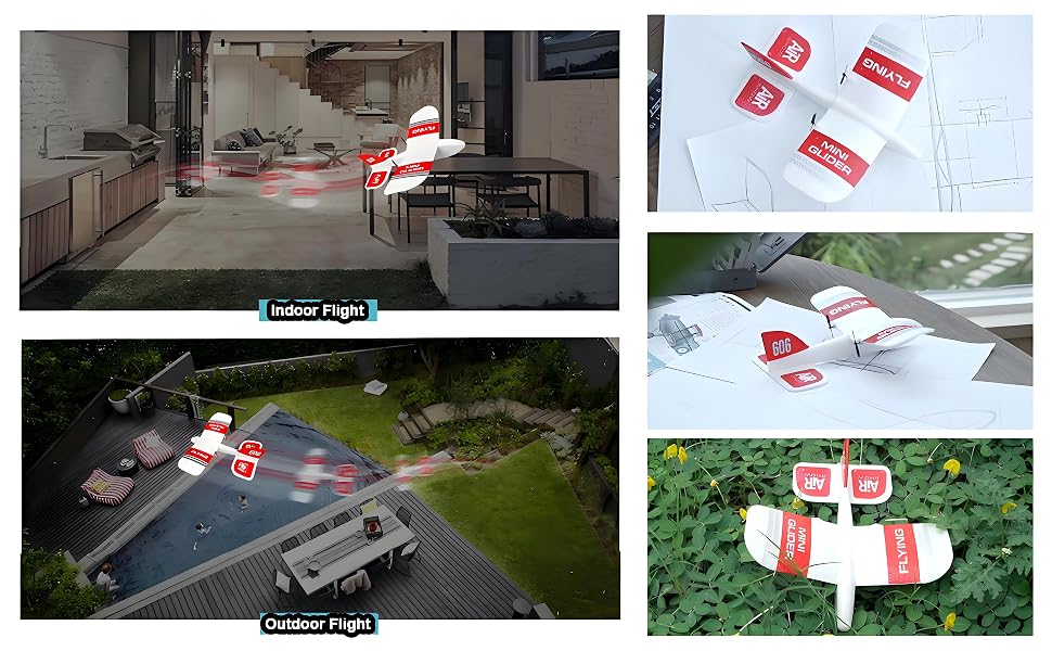 KF606 RC Plane Remote Control Airplane RC Airplane EPP Foam Fixed Wing Plane RC Glider RC Aircraft