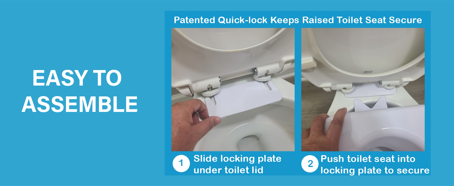 Carex Elevated Toilet Seat Riser