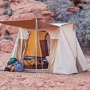 cabin style tent