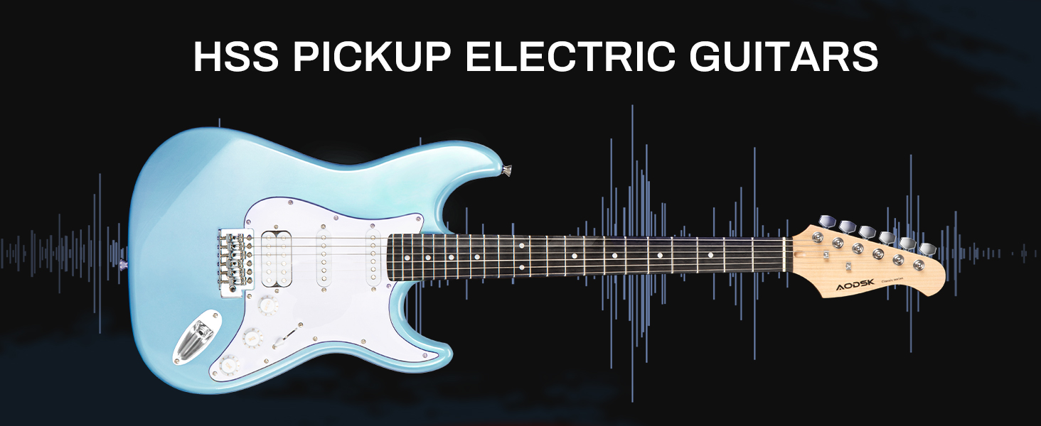 HSS PICKUP ELECTRIC GUITARS