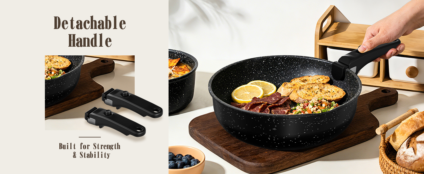 Pots and Pans Set Non Stick