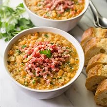 Bean soup with ham