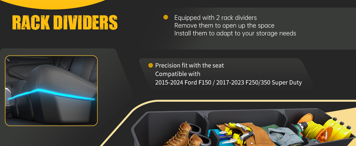 under seat storage