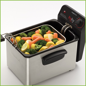 Steams and boils too. Great for vegetables and seafood.