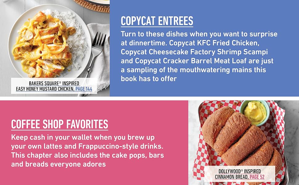 Dollywood inspired cinnamon bread and Bakers Square inspired honey mustard chicken recipes