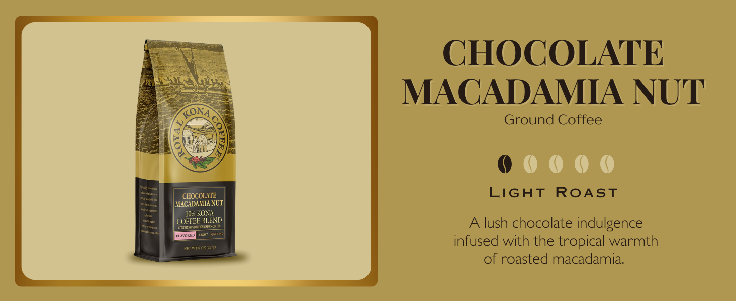 Chocolate Macadamia Nut Light Roast