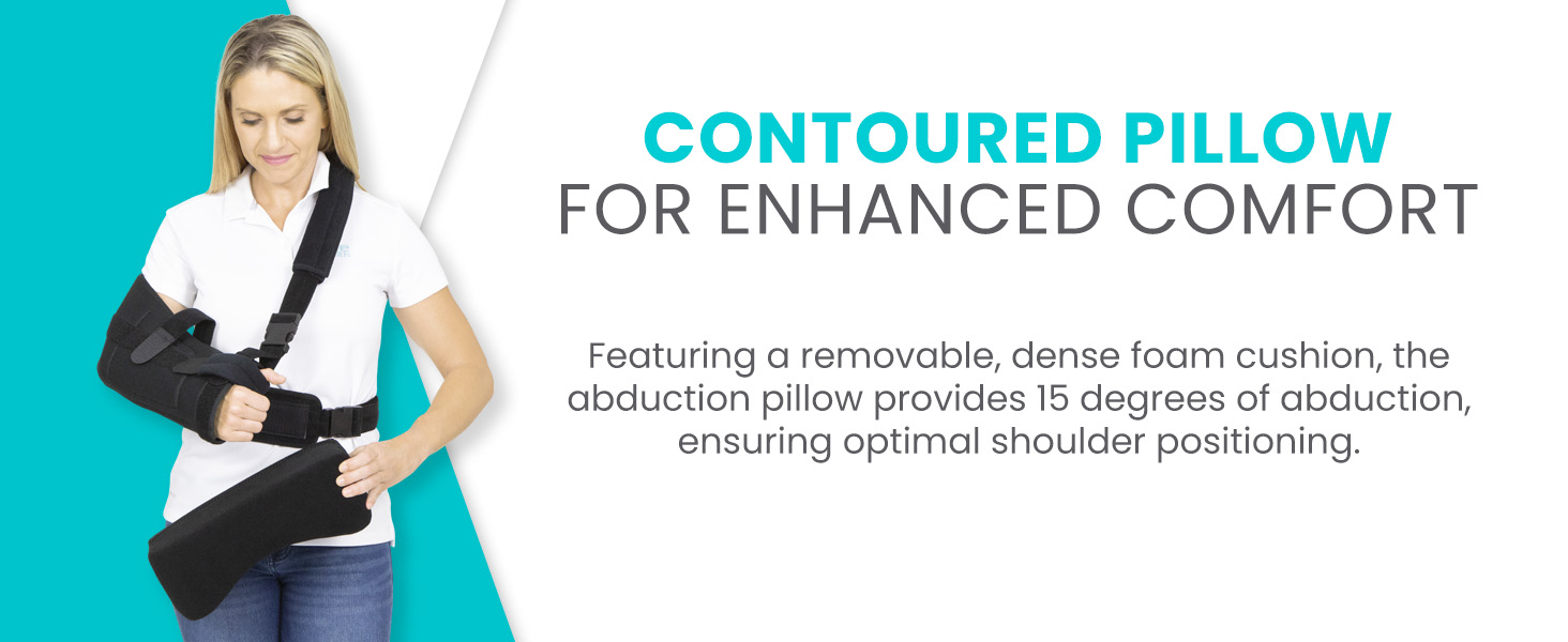 shoulder sling immobilizer, shoulder brace for torn rotator cuff