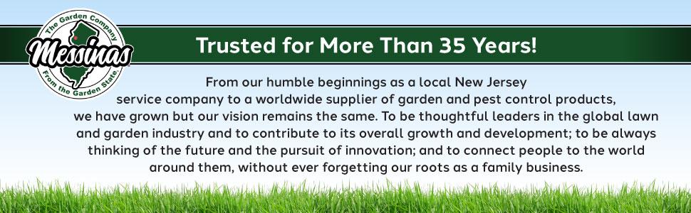 The garden company from the garden state trusted for more than 35 years