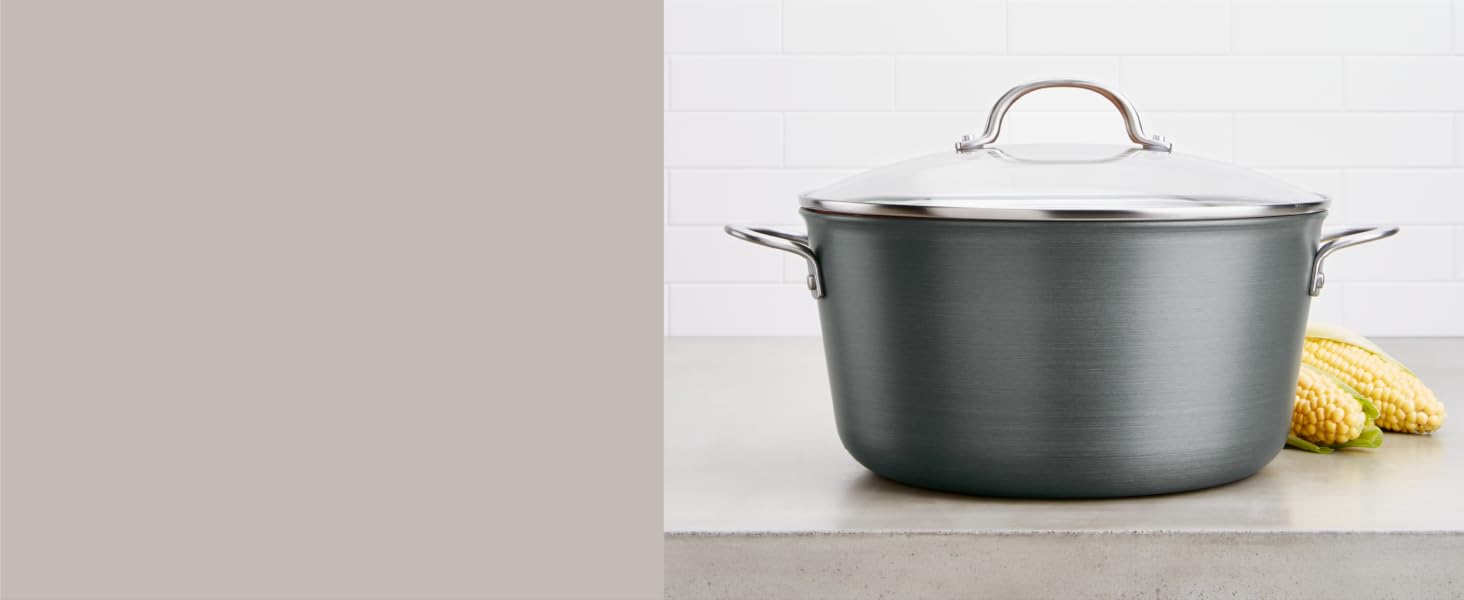 cookware, pots and pans, hard anodized pans, nonstick pans