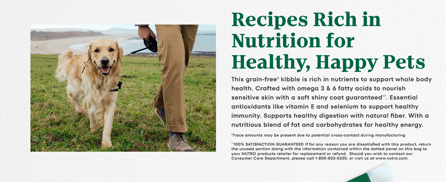 Nutro Limited Ingredient Diet - Recipes Rich in Nutrition