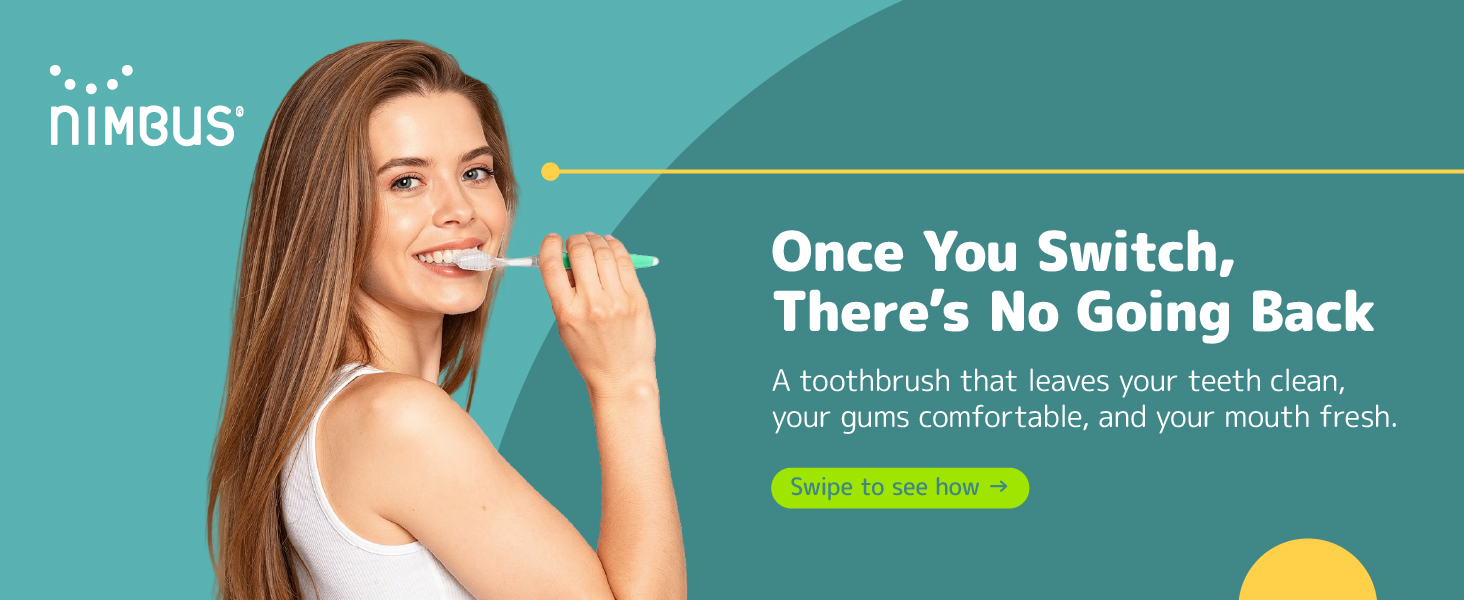 Girl brushing teeth with toothbrush to clean teeth comfortable for gums and fresh breath