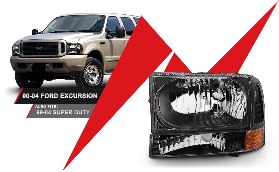 111080 Ford Excursion Headlamp