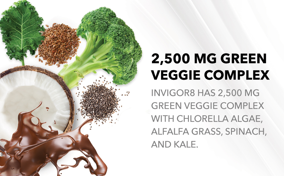 2,500 Mg Green veggie complex