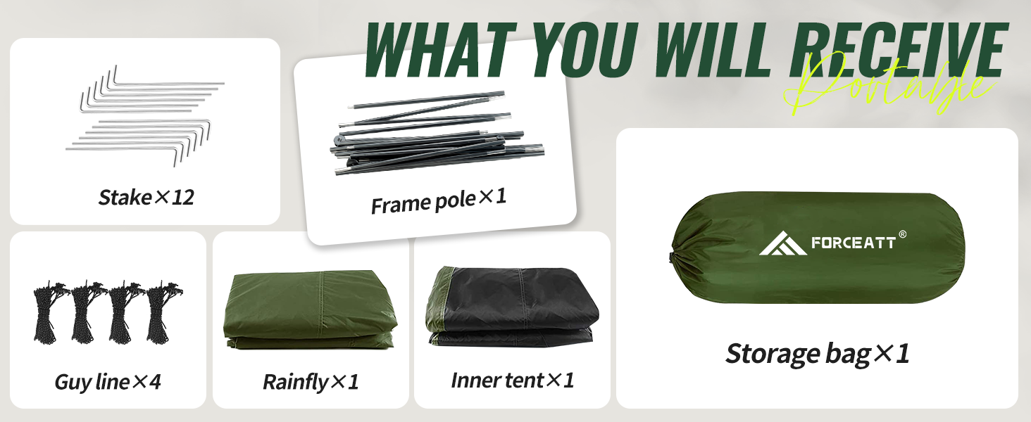 Lightweight tent
