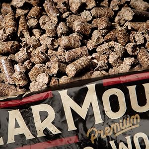 Made from 100 percent all-natural hardwoods with no flavorings, fillers, or additives.