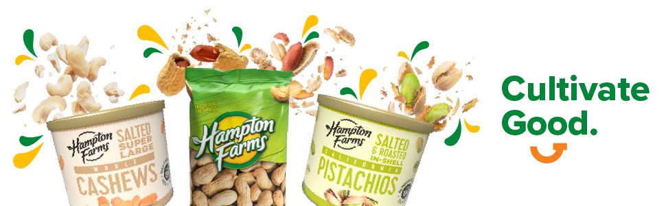 hampton farms assorted nuts in shell peanuts salty gourmet snack camping food roasted salted treat