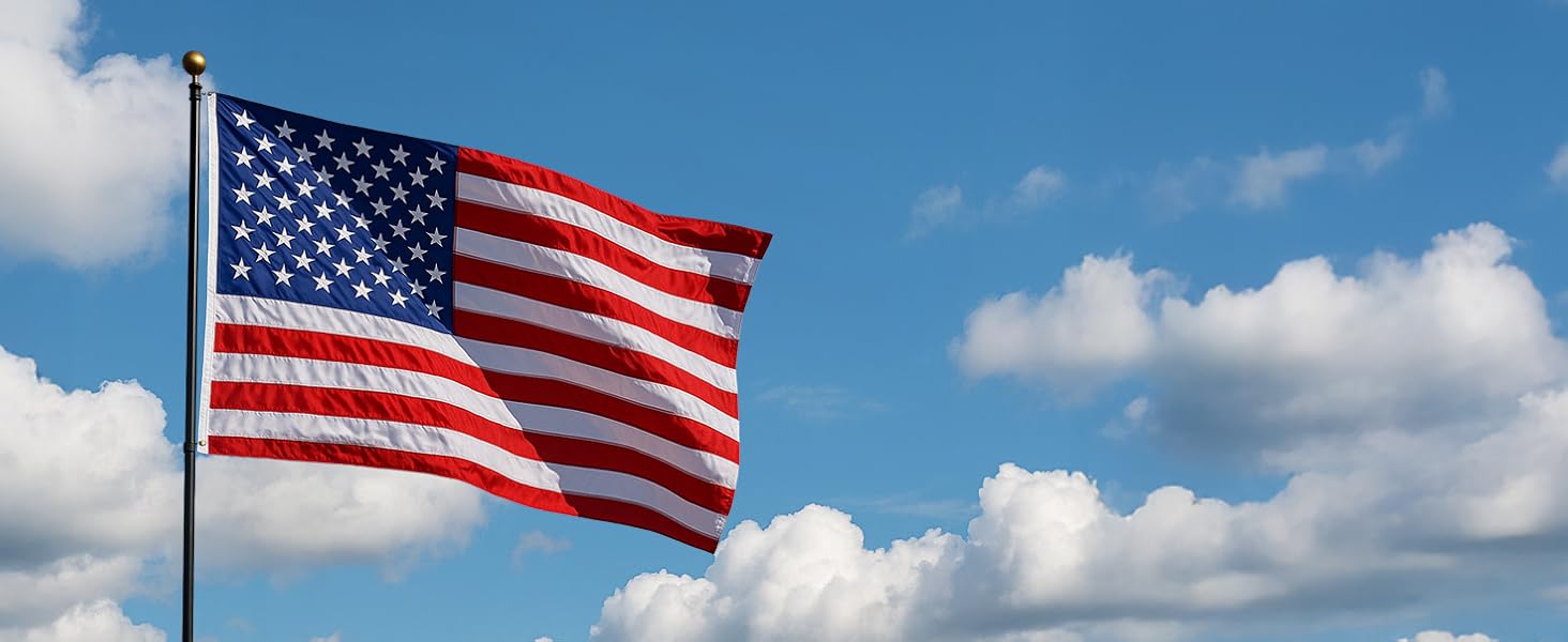 flag on ground pole