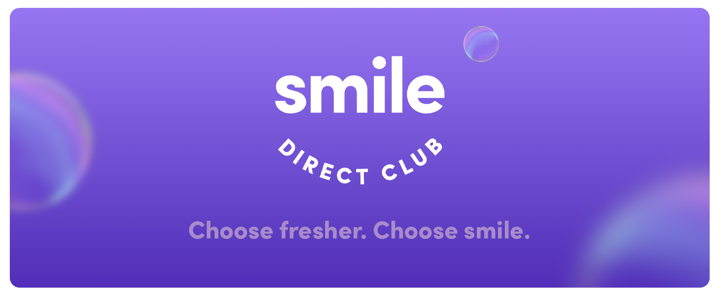 SmileDirectClub teeth whitening kit with 4 gel pens and vanilla lip balm
