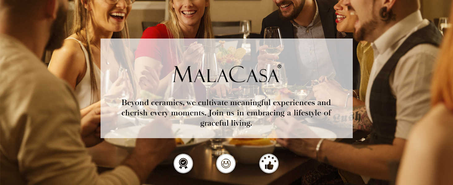 MALACASA Dinnerware Sets