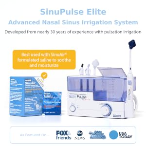 SinuPulse Elite, Sinus Rinse, Nasal irrigation, Sinus Irrigation, Neti pot, nasal wash, saline rinse
