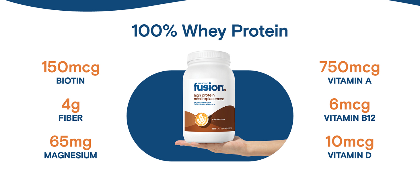 Bariatric Fusion High Protein Meal Replacement Shake