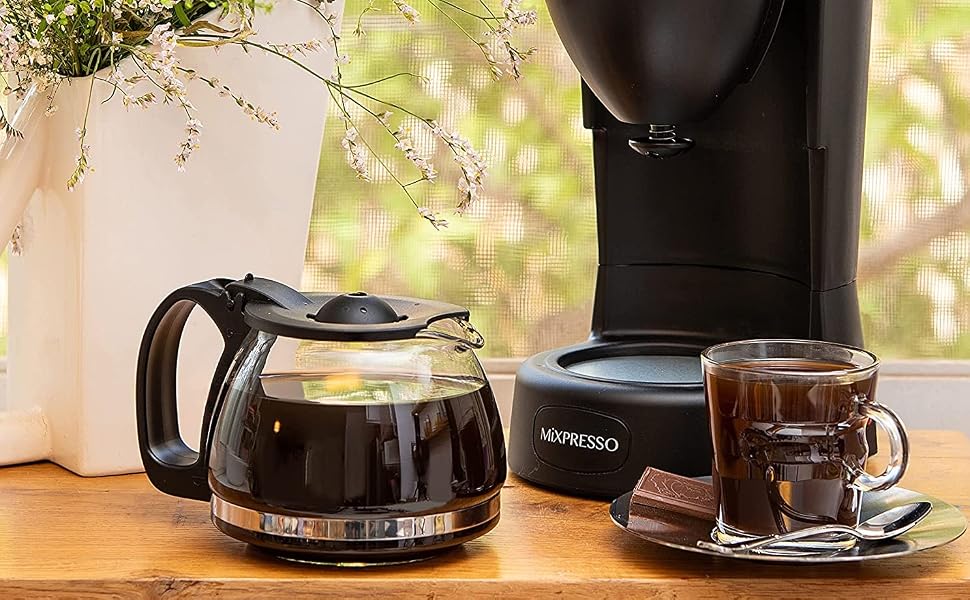 mini coffee pot, 5 cup coffee maker