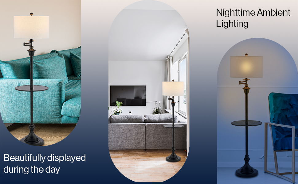 Jonathan Y Indoor Floor Lamp Collection