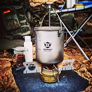 Camping coffee pot
