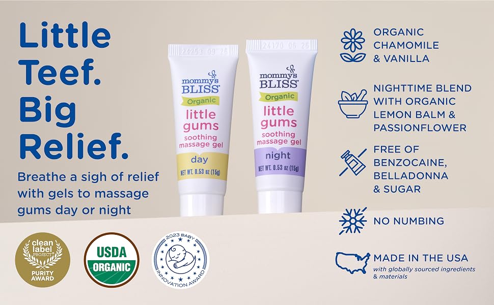 natural teething baby gums