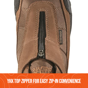 Sportsman Guide Gear Men's Silvercliff II Mid Zip Hiking Boots Waterproof Outdoor Shoes