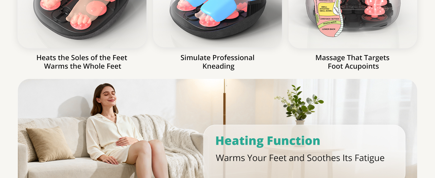foot massager with heat
