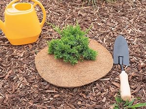 rubber mulch tree ring tree ring mulch mat mulch ring gardening coco coir landscape fabric