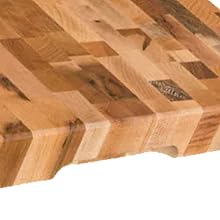 Canadian maple end grain cutting board with smoother grain, stronger build &amp;amp; gentle knife surface