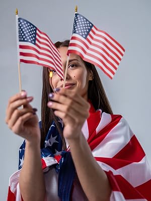 American Hand Flags