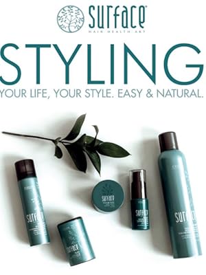 surface hair styling volume natural mousse root life vegan sulfate free