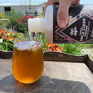 Vim Vigor Apple Cider Vinegar Health Wellness Herbal Tonic Tincture Remedy Amish
