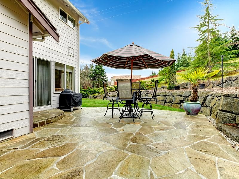 wet look patio