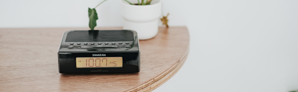 am clock radio best reception, radio digital tuning, sangean alarm clock, RCR-5, clock radios am fm