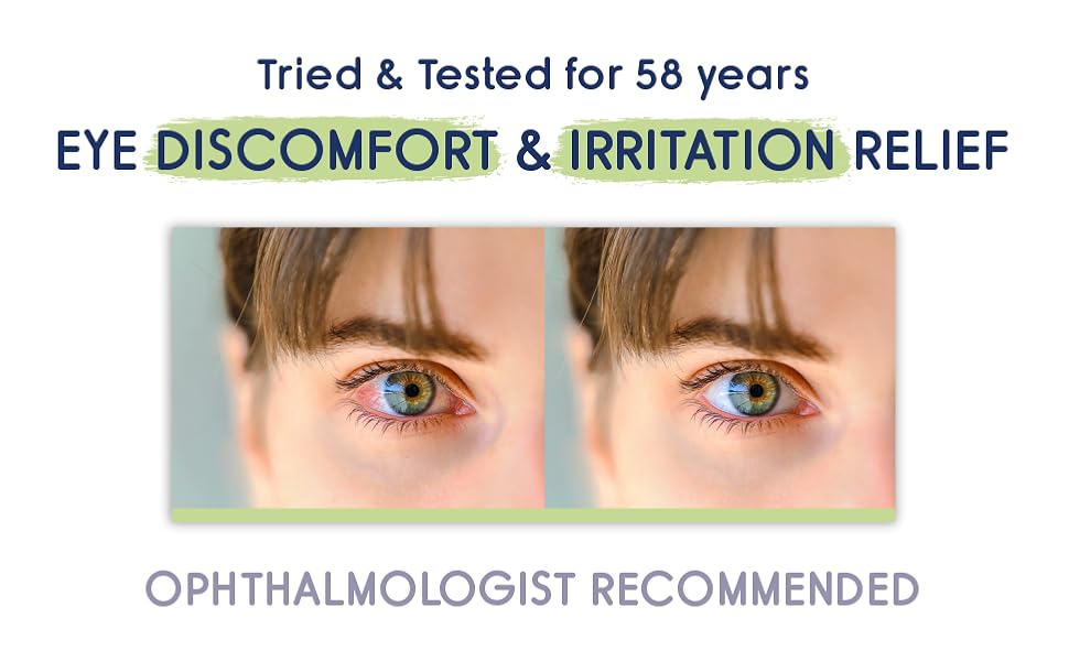 eyelid wipes for relief of eye discomfort and irritation